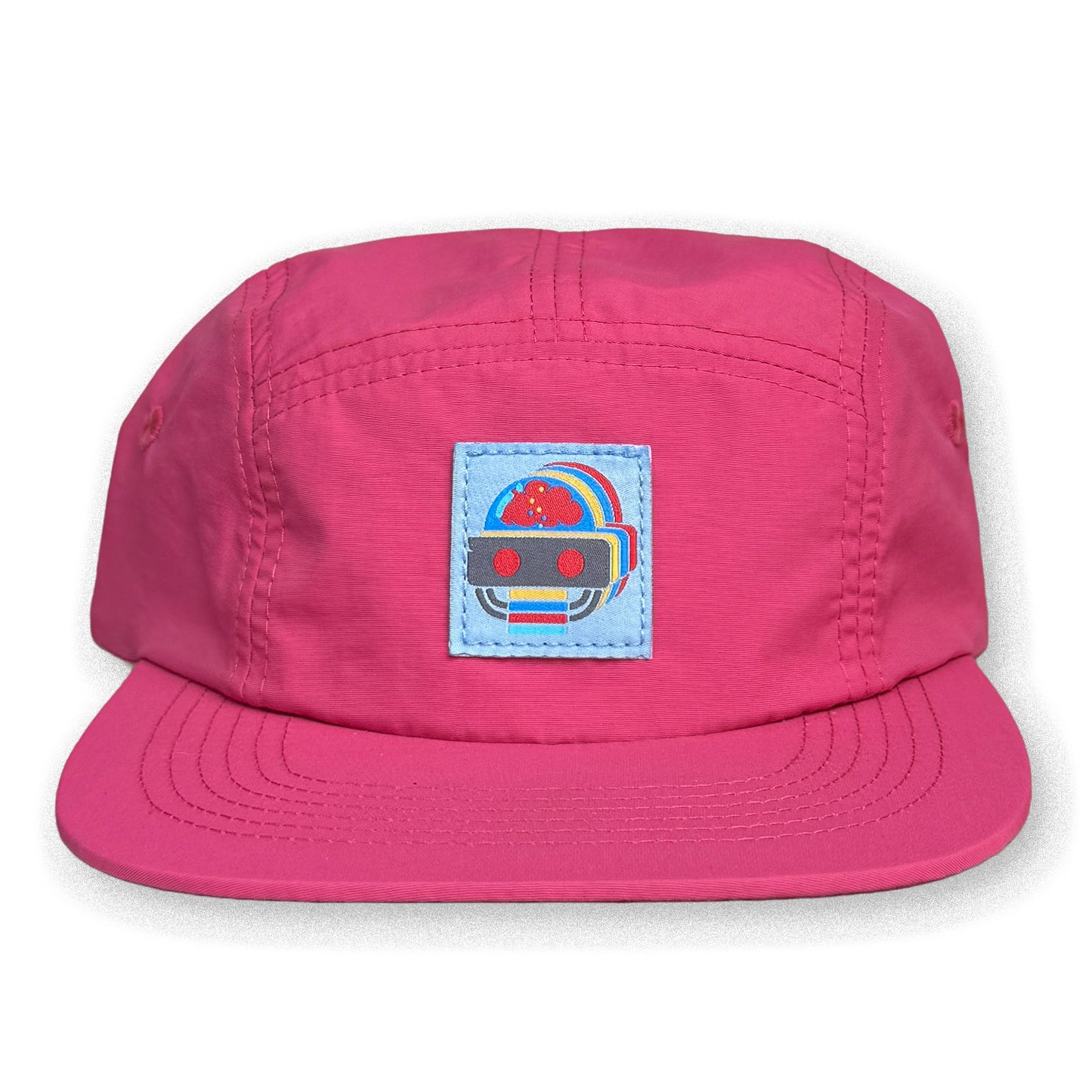 King Gizzard Five Panel Camp Hat / Fruit Punch with Han Tyumi Patch