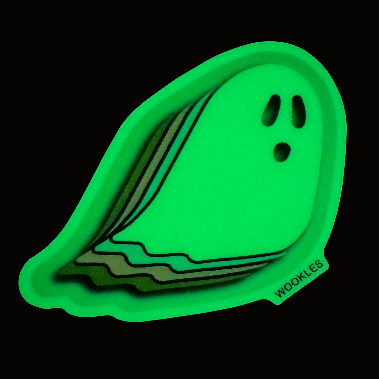 Story of the Ghost Glow in the Dark Sticker