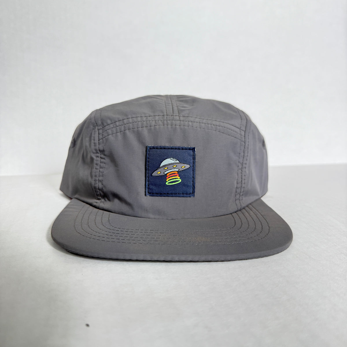 Display Hat Sale 5 Panel Nylon Better than a UFO Grey