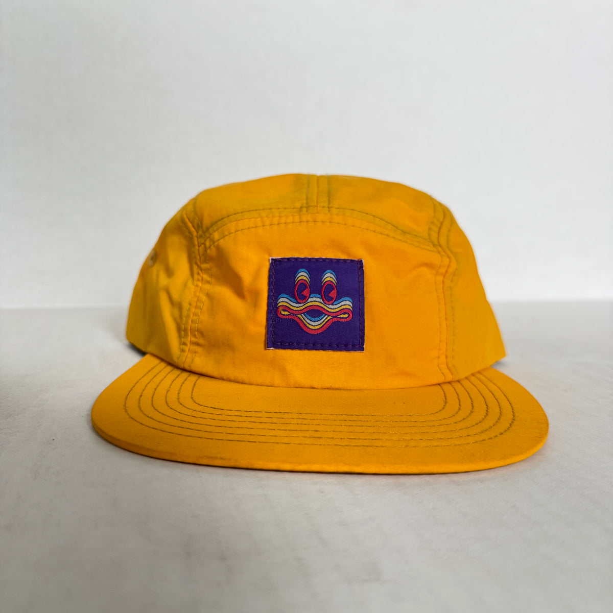 Display Hat Sale 5 Panel Nylon Cyboogie Yellow