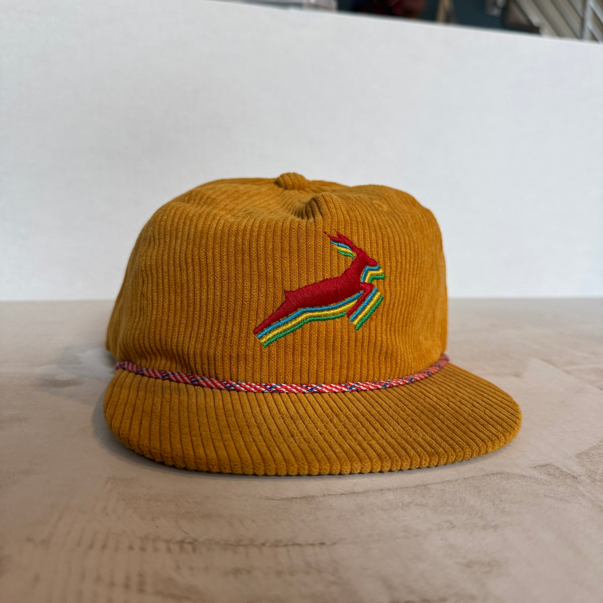 Display Hat Sale Corduroy Rope Antelope Yellow