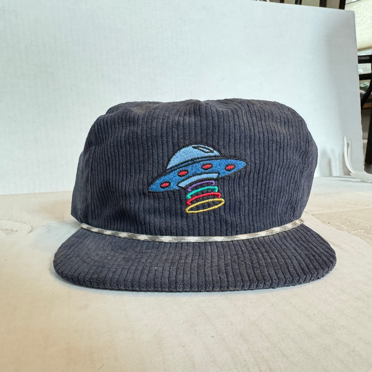 Display Hat Sale Corduroy Rope Better than a UFO Navy