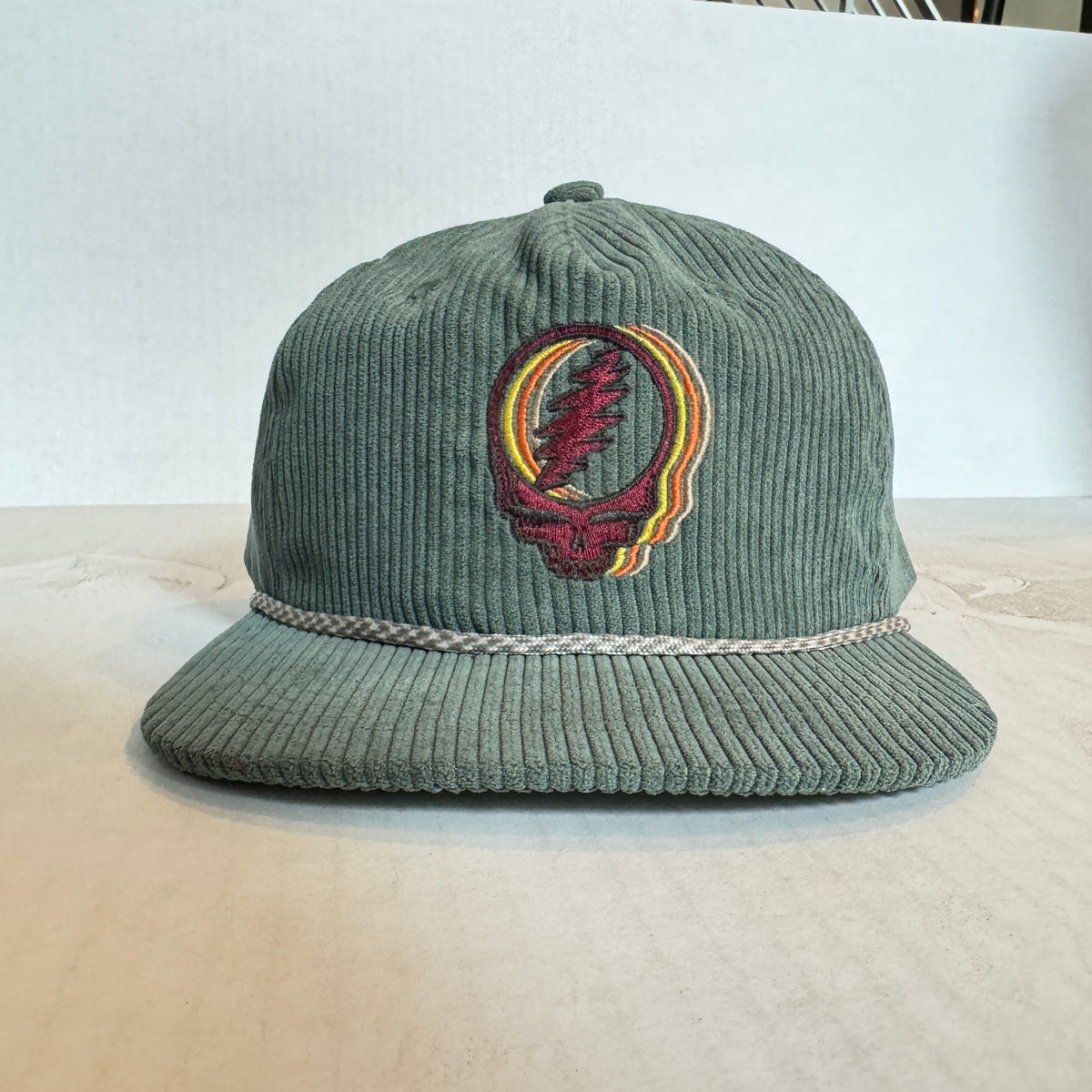 Display Hat Sale Corduroy Rope Stealie Green