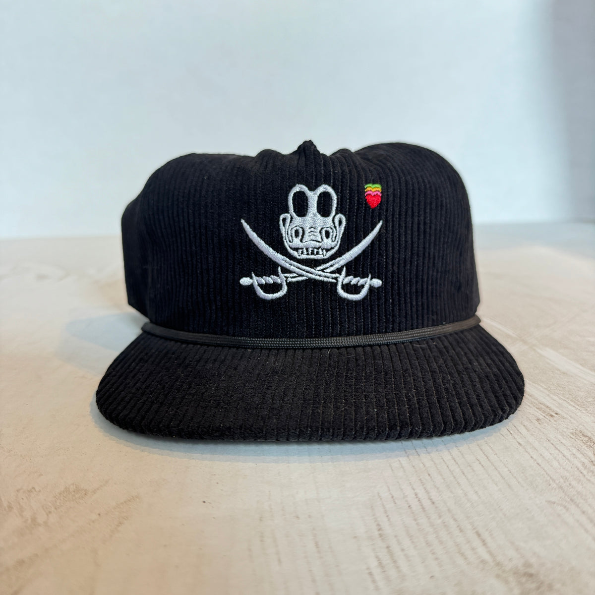 Display Hat Sale Corduroy Rope Pirate Gizzy Black