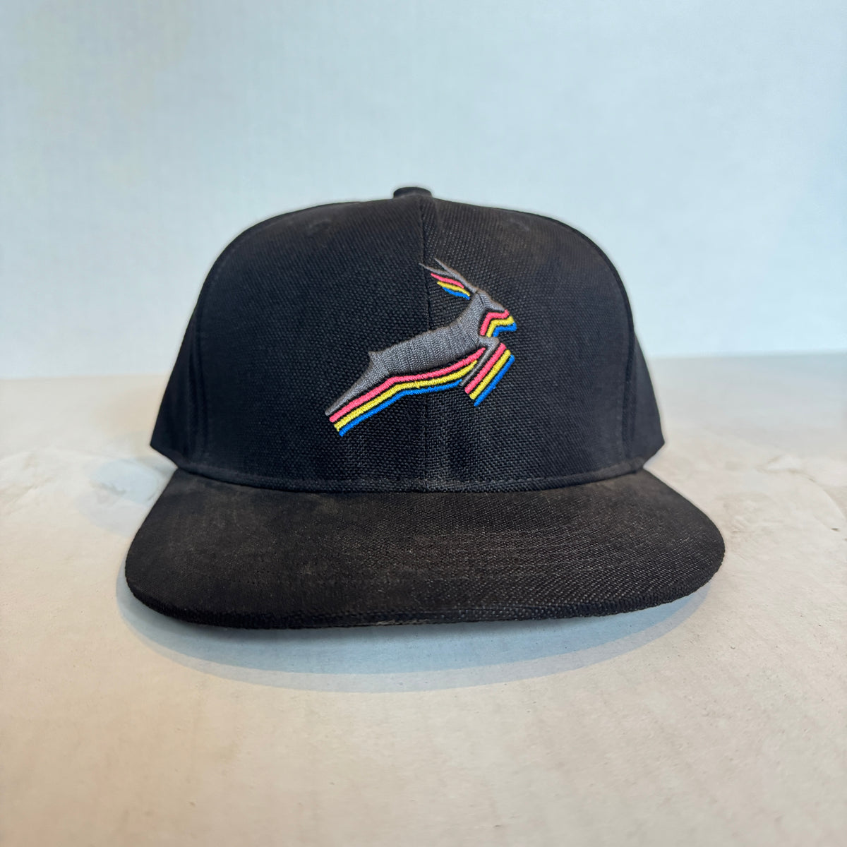 Display Hat Sale Structured Hemp Antelope Black