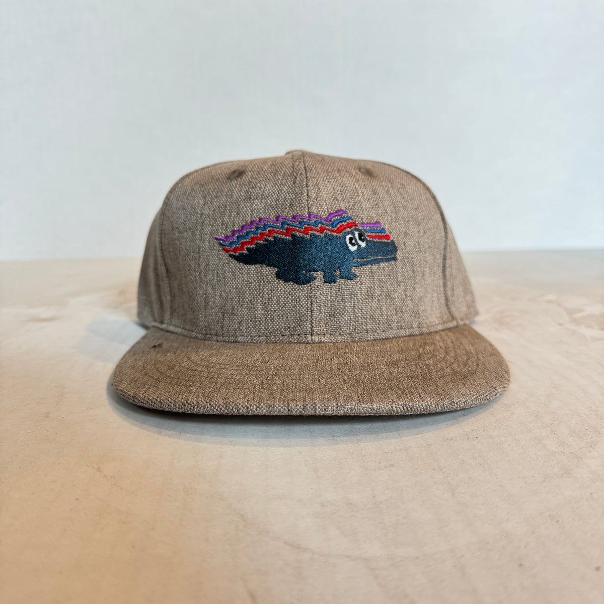 Display Hat Sale Structured Hemp Gizzy Gator Grey