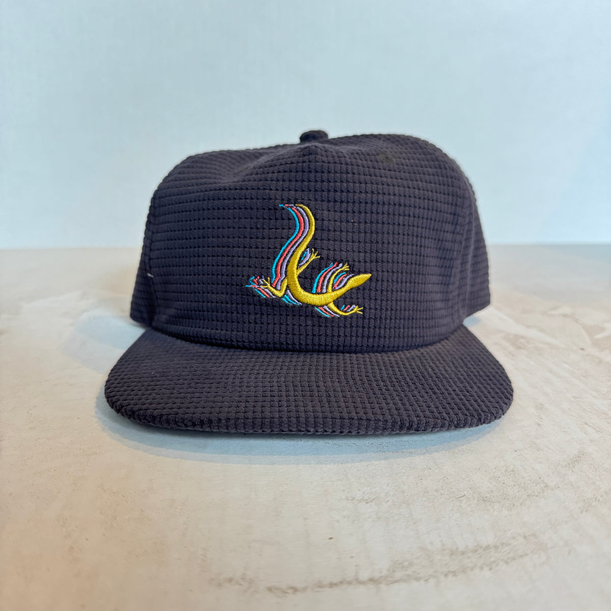 Display Hat Sale Microgrid Lizard Charcoal