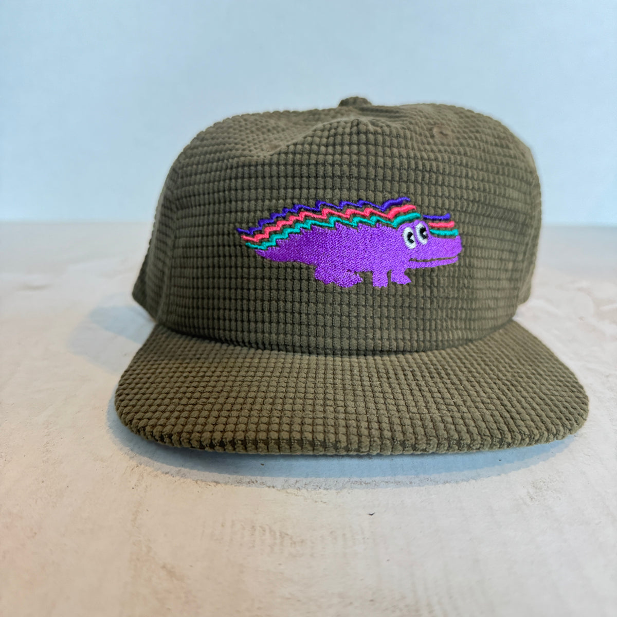 Display Hat Sale Microgrid Gizzy Gator Green
