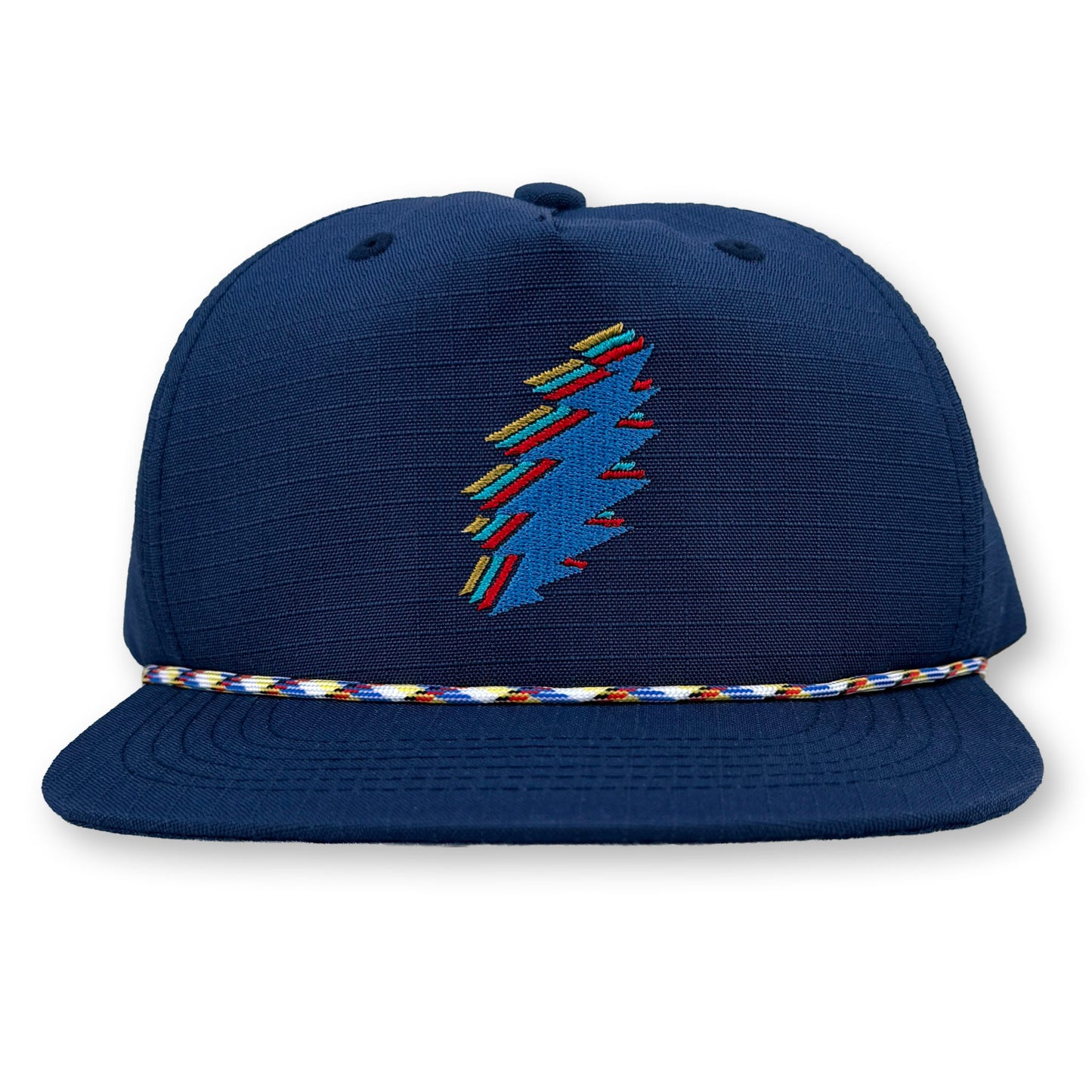 Bolt Rope Hat / Navy Ripstop Nylon with Prairie Signal Bolt