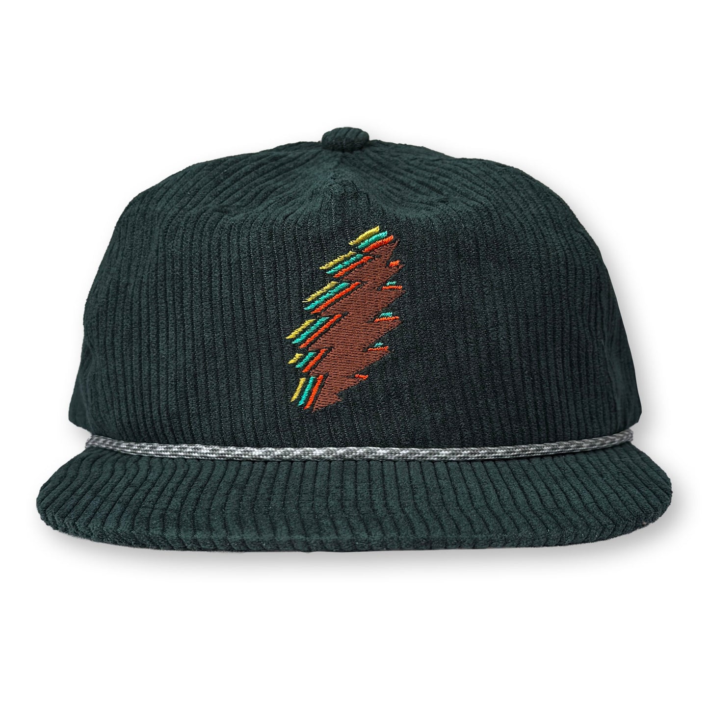 Bolt Rope Hat / Seaweed Corduroy with Choco Sprinkles Bolt