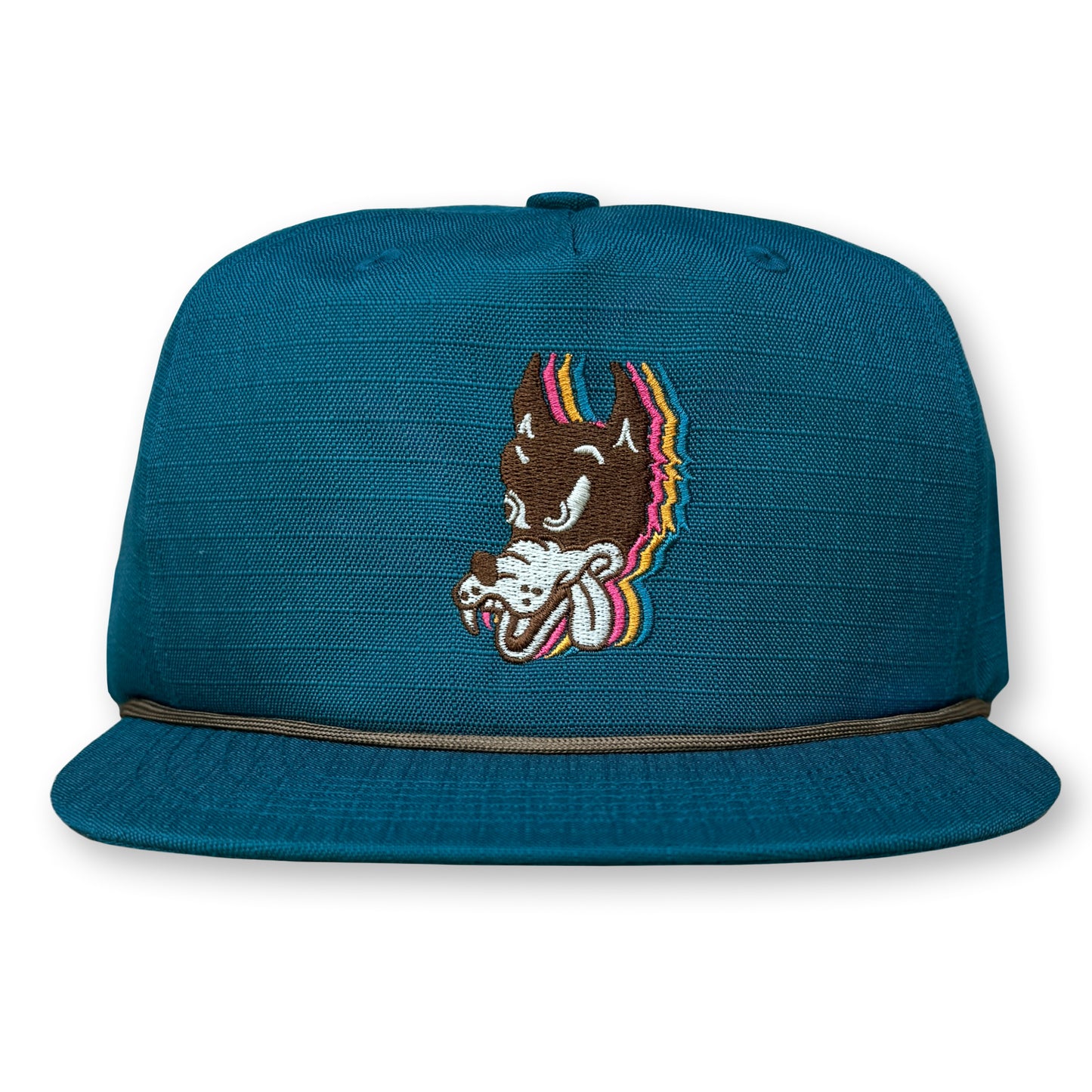 Wolf Rope Hat / Peacock Ripstop Nylon with Quick Wolf