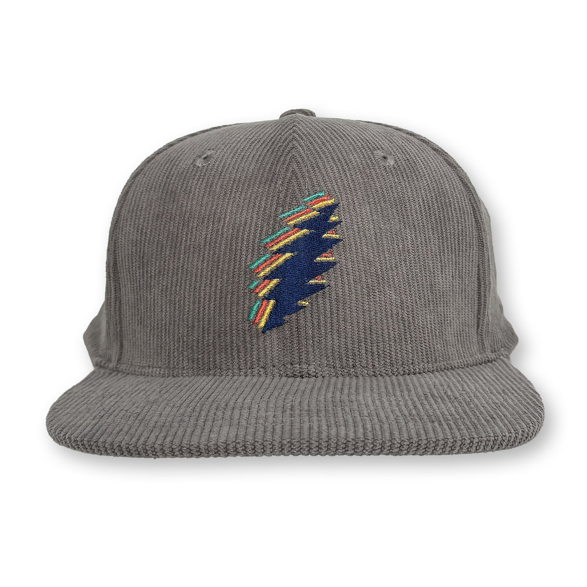 Bolt Corduroy Structured Hat / Koala Corduroy with Navy Bolt