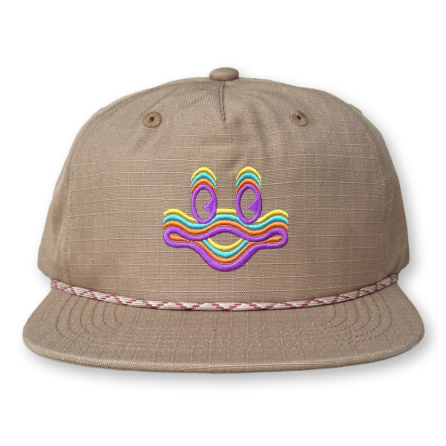 King Gizzard Cyboogie Rope Hat / Biscotti Ripstop Nylon with Magneto Sunset Cyboogie