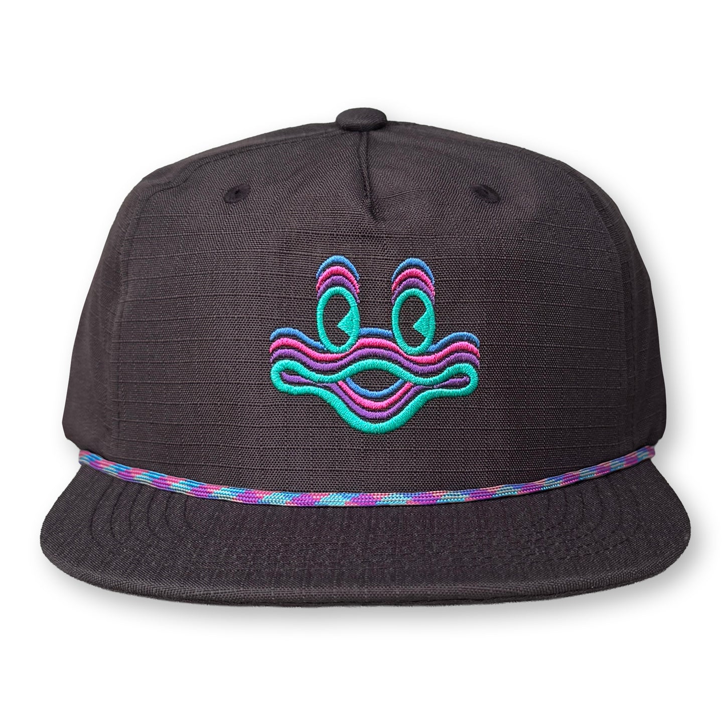 King Gizzard Cyboogie Rope Hat / Cuban Ripstop Nylon with Gem Pallete Cyboogie
