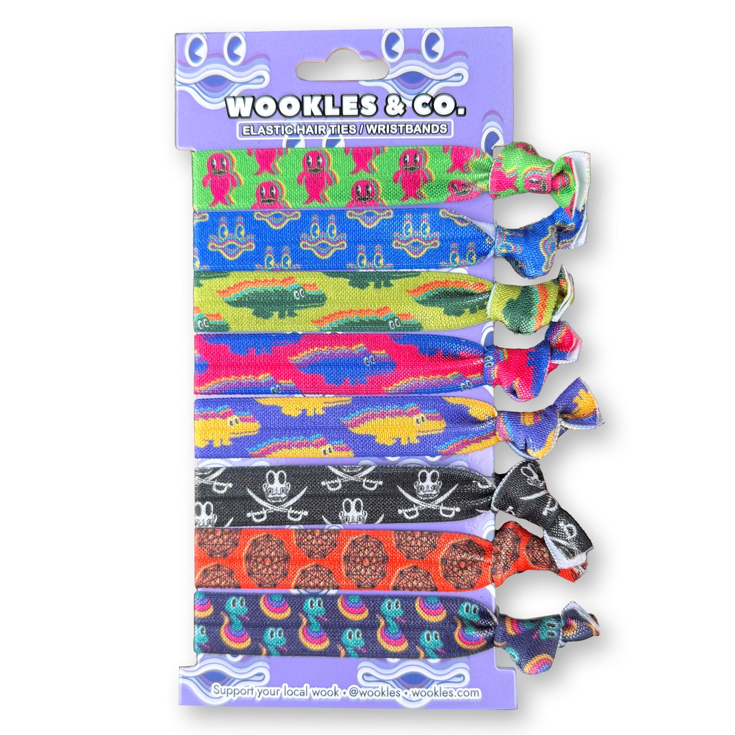 King Gizzard Hair Tie Set