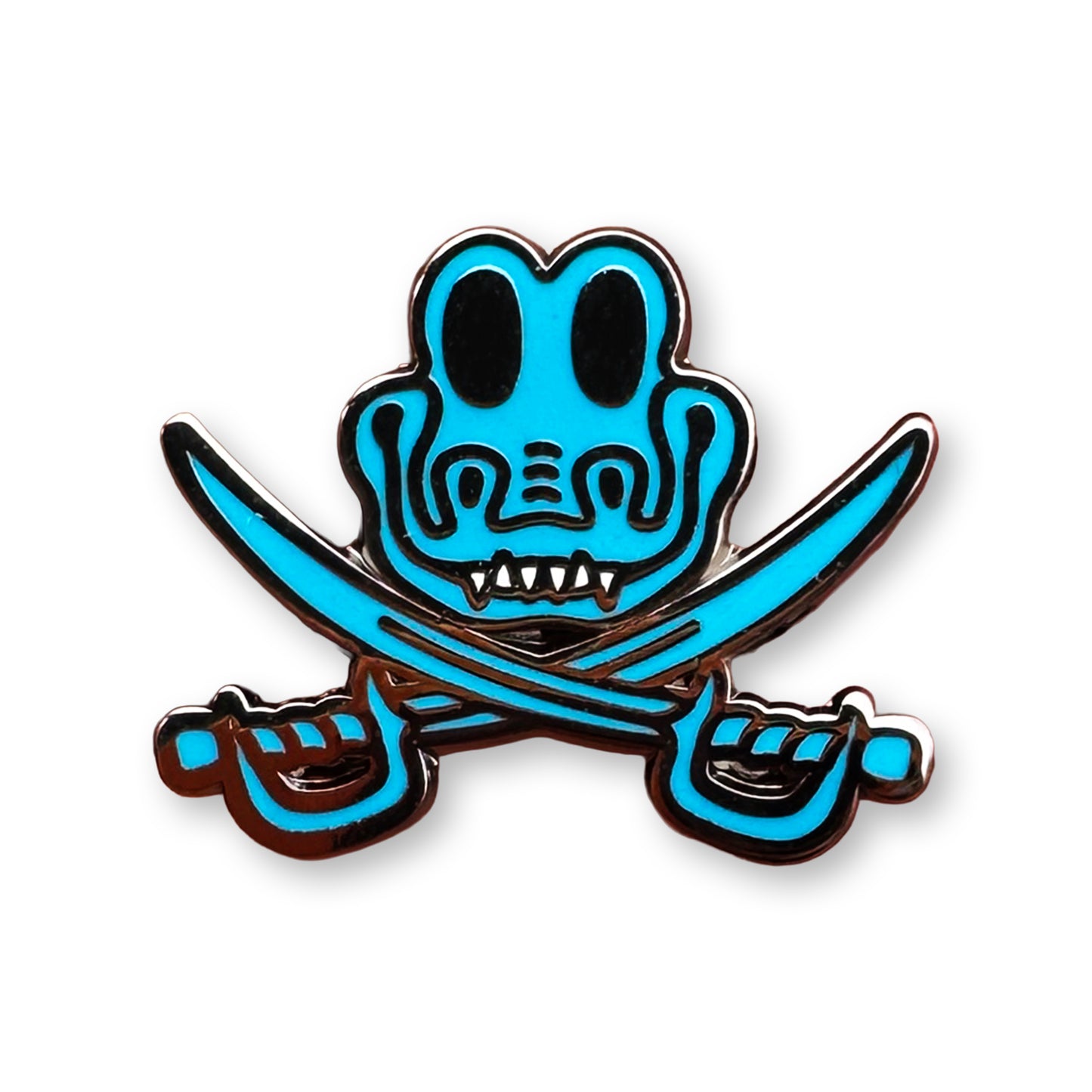 Jolly Gizzy Lapel Pin Blue