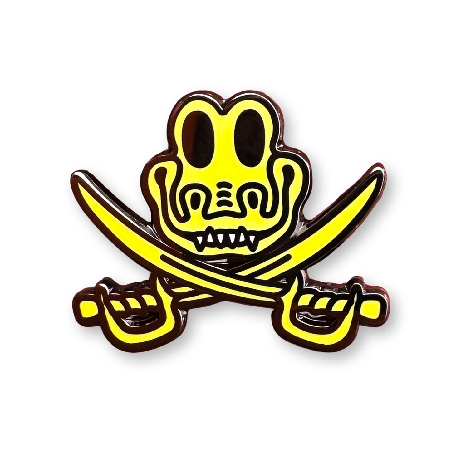 Jolly Gizzy Lapel Pin Yellow