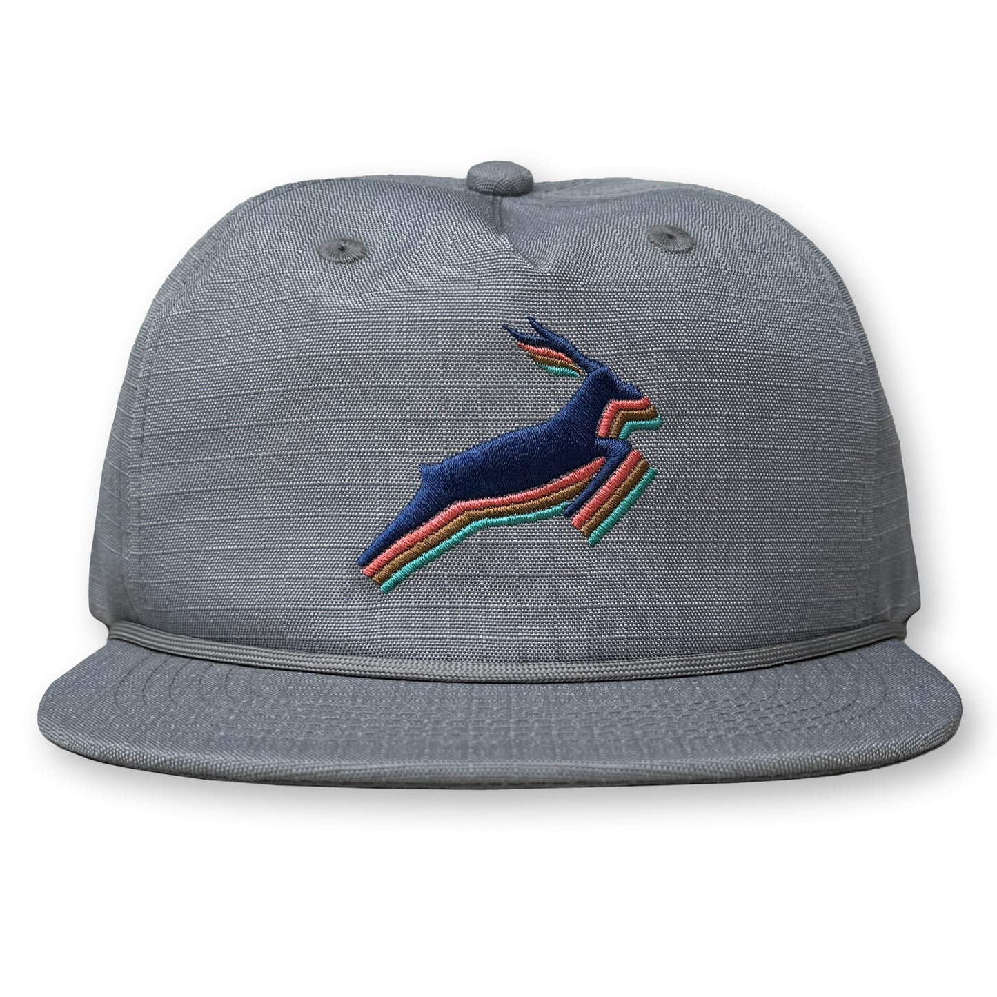 Antelope Rope Hat / Dolphin Ripstop Nylon with Prep School Hippie Antelope