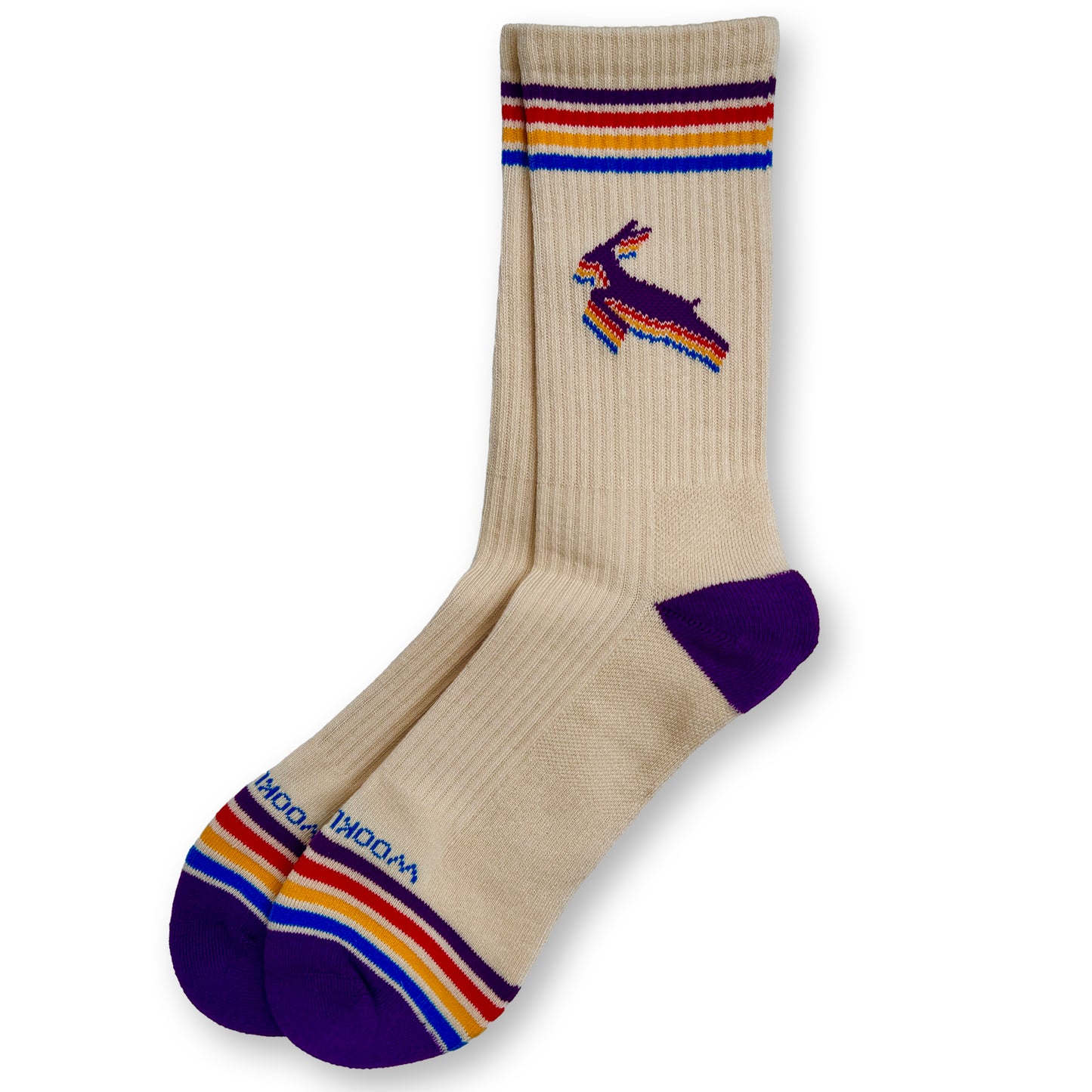 Antelope Sport Socks in Cream