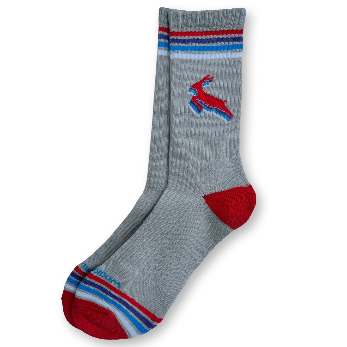 Antelope Sport Socks in Pewter