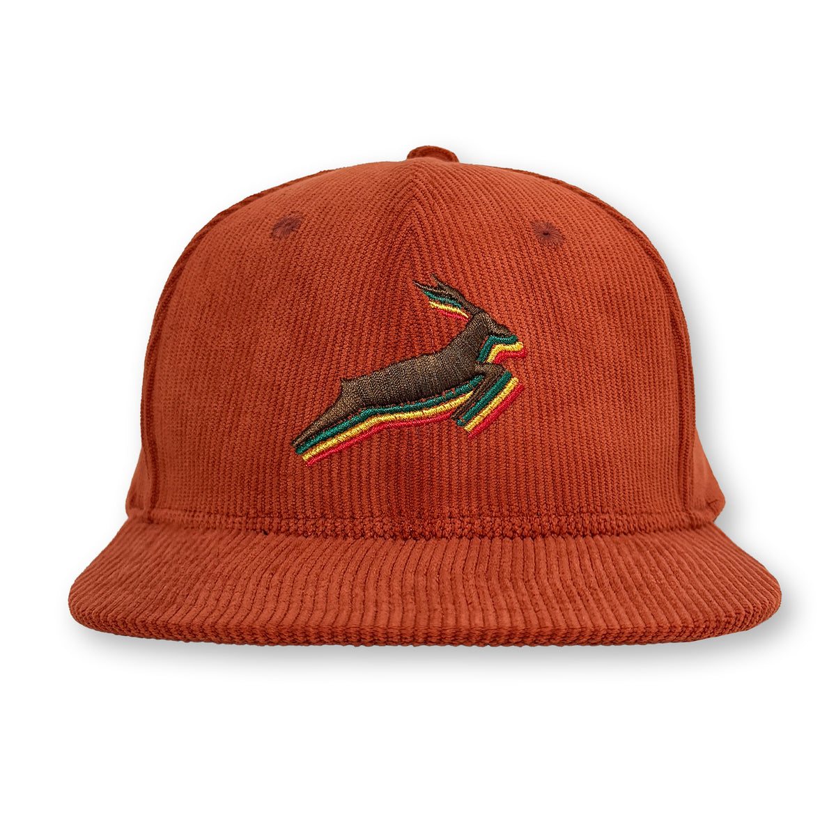 Antelope Corduroy Structured Hat / Gourd Corduroy with Bark Jah Antelope
