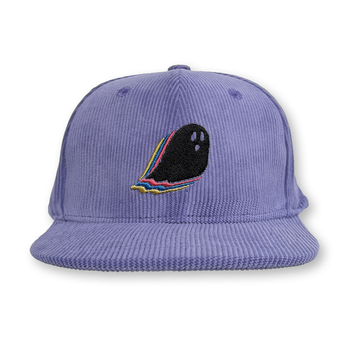 Ghost Corduroy Structured Hat / Dwarf Iris Corduroy with CMYK Ghost