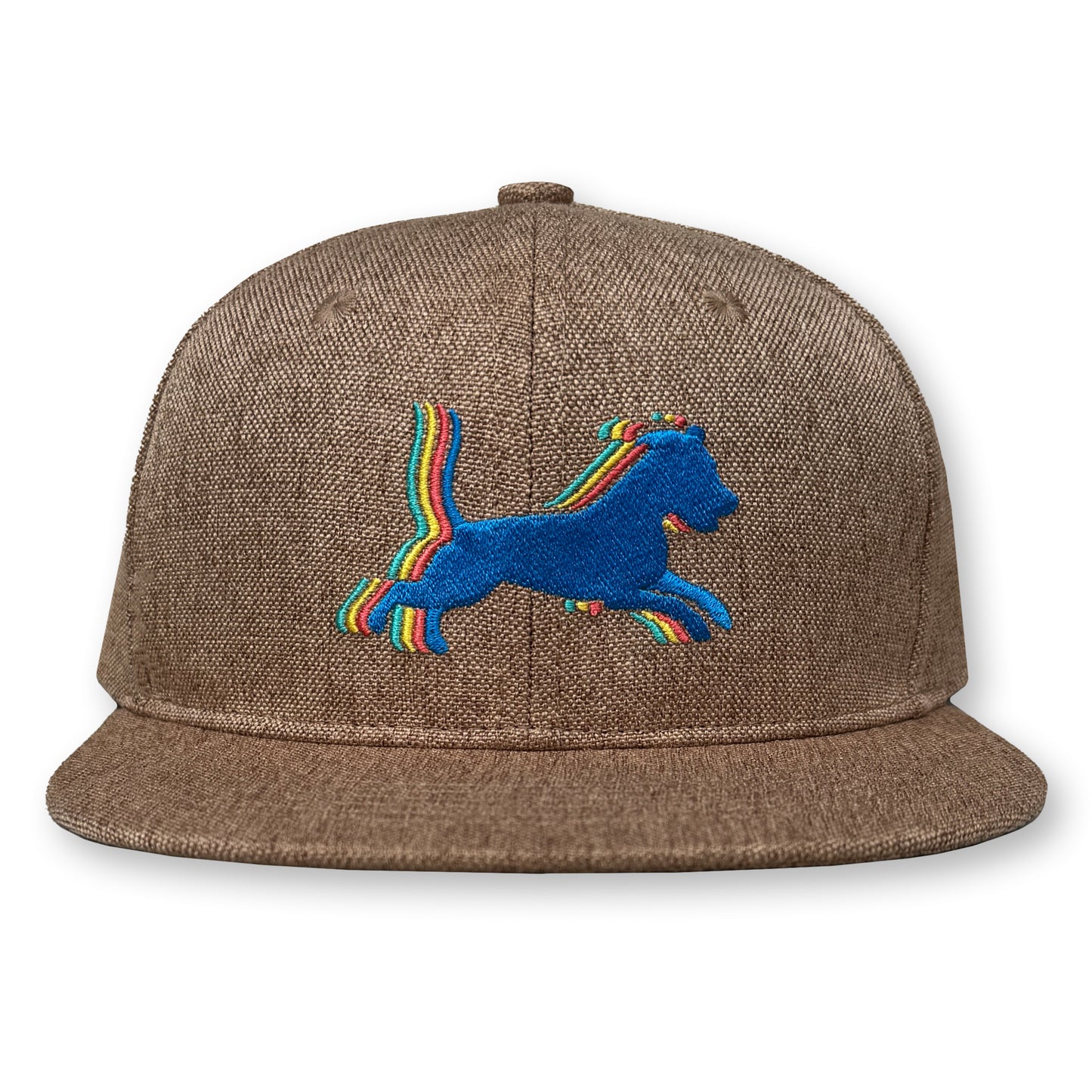 Runaway Jim Hemp Hat / Wheat Germ Hemp with Linneaus Dog