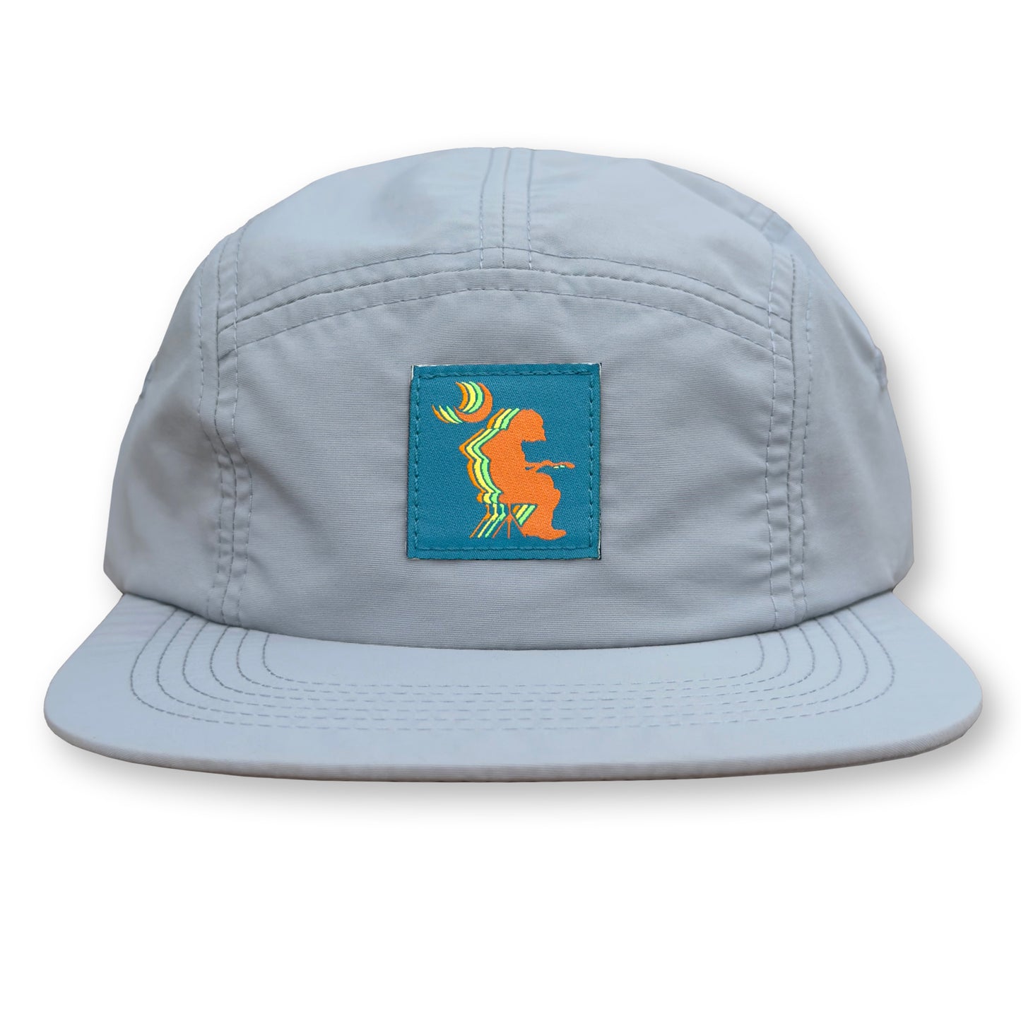 Widespread Panic Mikey Five Panel Camp Hat / Grocery Cart Nylon with Telecaster Mikey Patch