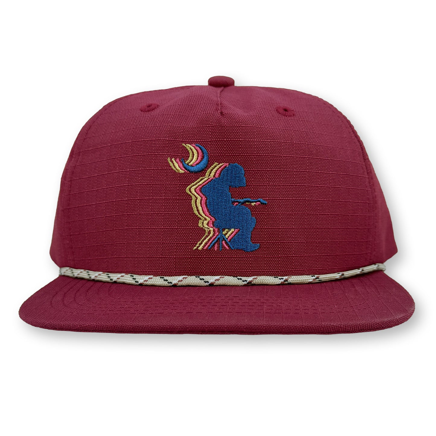 Widespread Panic Rope Hat / Brick Ripstop Nylon with Persian Mikey