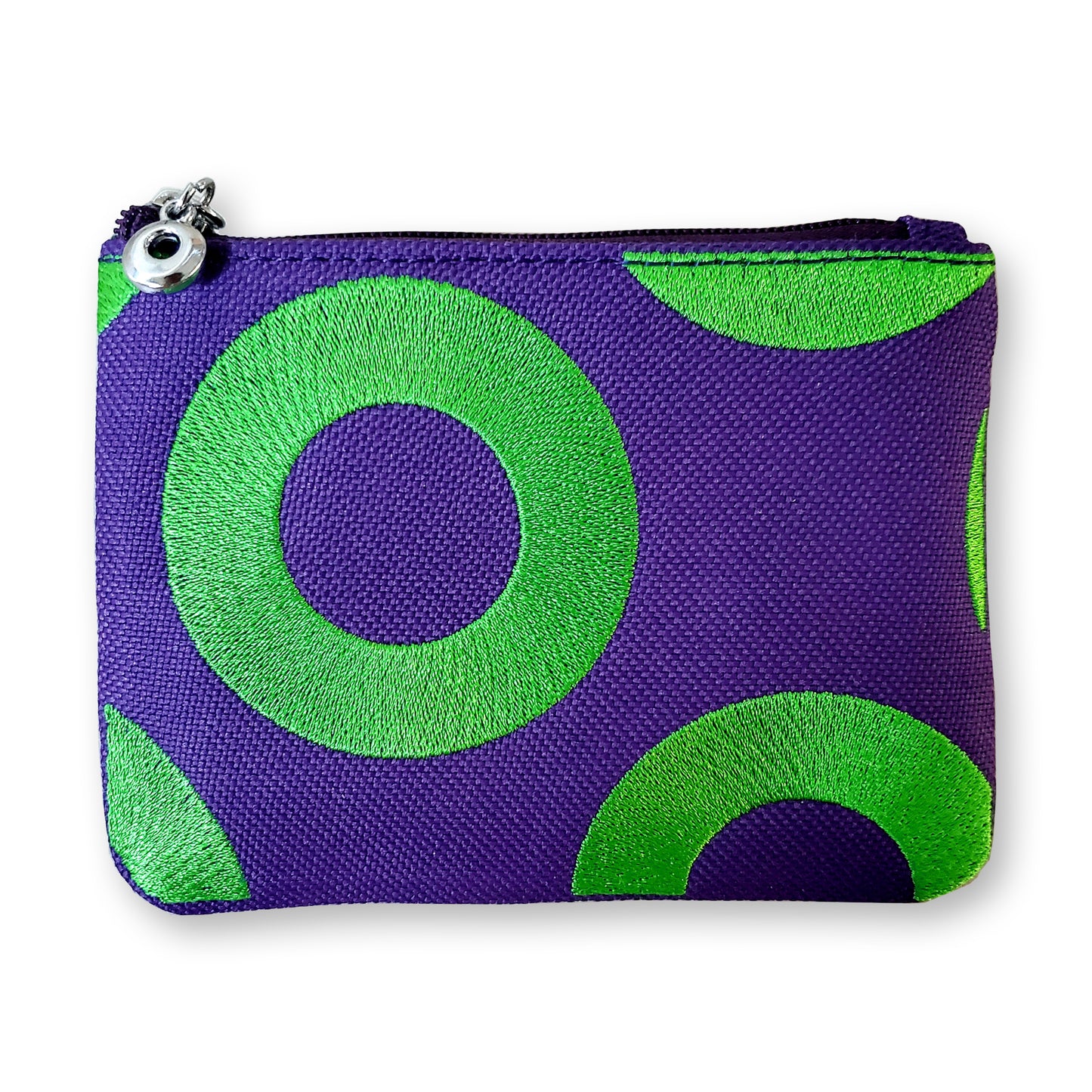 Fishman Mexico Donut Embroidery Zipper Wallet