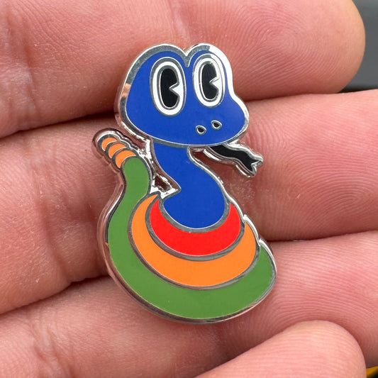 Rattlesnake Lapel Pin Classic