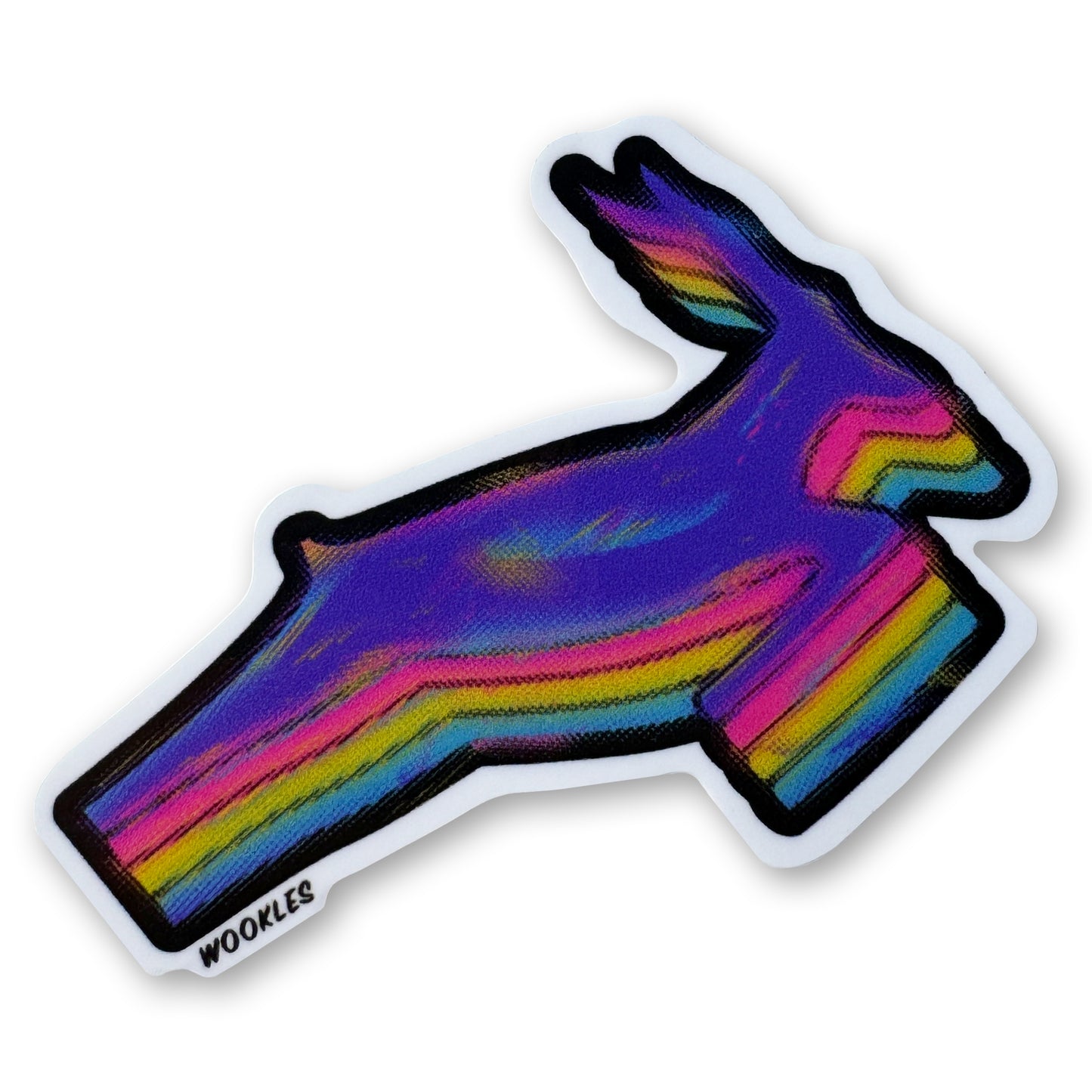 Antelope Spray Sticker