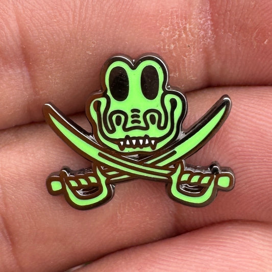 Jolly Gizzy Lapel Pin Green