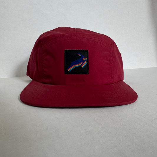 Display Hat Sale 5 Panel Antelope Dark Red