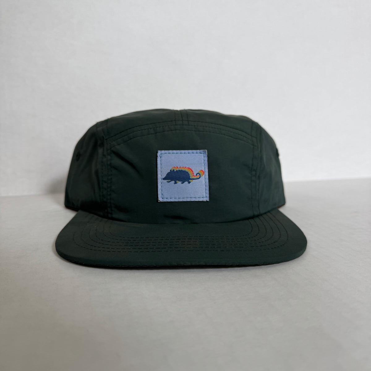Display Hat Sale 5 Panel Nylon Possum Dark Green