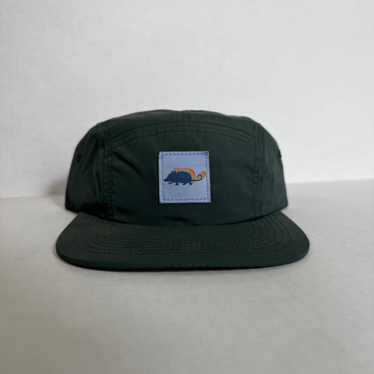 Display Hat Sale 5 Panel Nylon Possum Dark Green