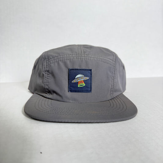 Display Hat Sale 5 Panel Nylon Better than a UFO Grey