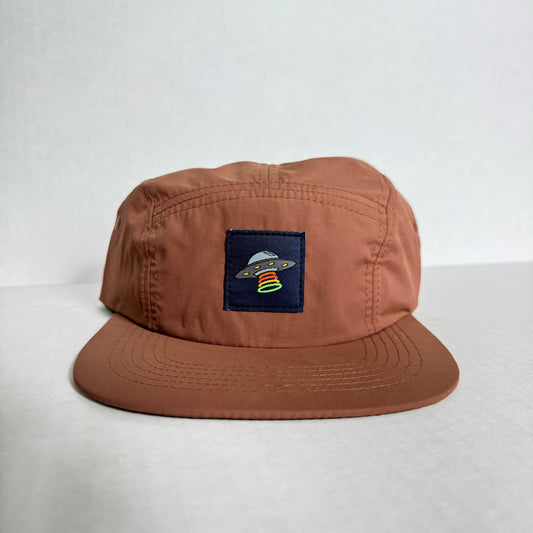 Display Hat Sale 5 Panel Nylon Better than a UFO Earth