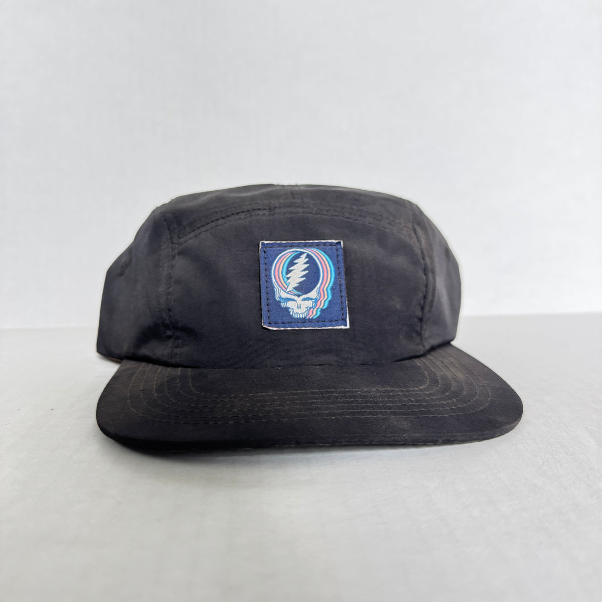 Display Hat Sale 5 Panel Nylon Steaile Black