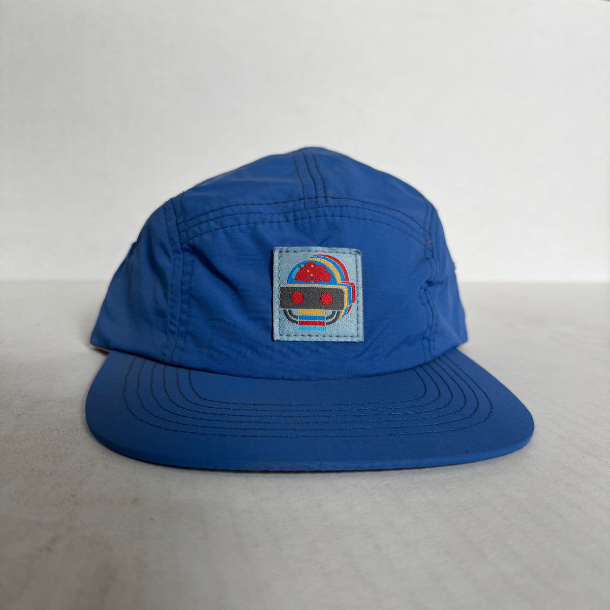 Display Hat Sale 5 Panel Nylon Han Tyumi Blue