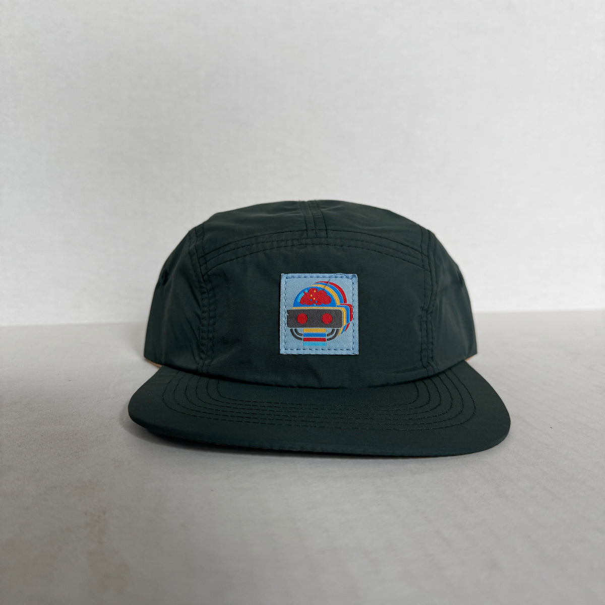 Display Hat Sale 5 Panel Nylon Han Tyumi Dark Green
