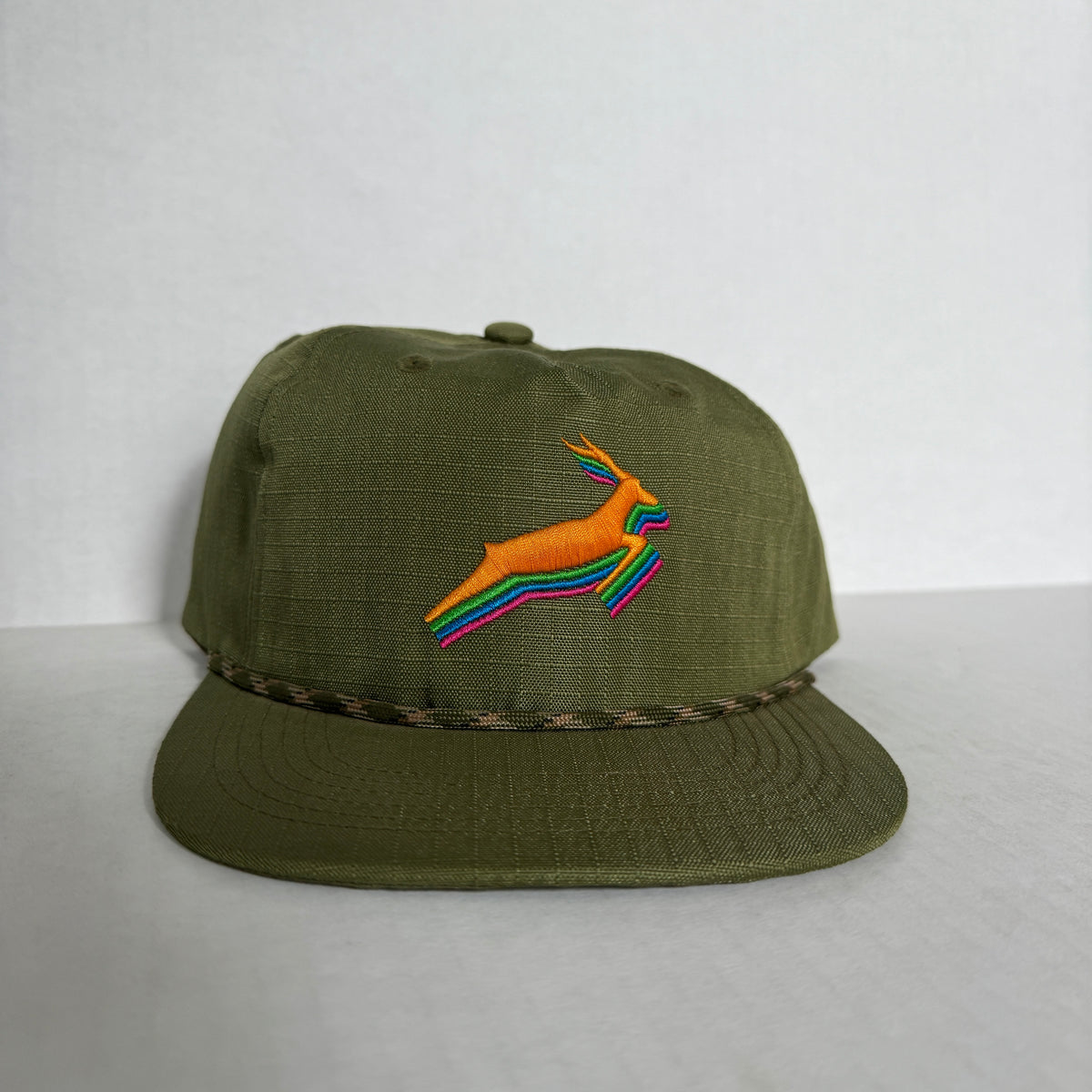 Display Hat Sale Ripstop Nylon Antelope Green