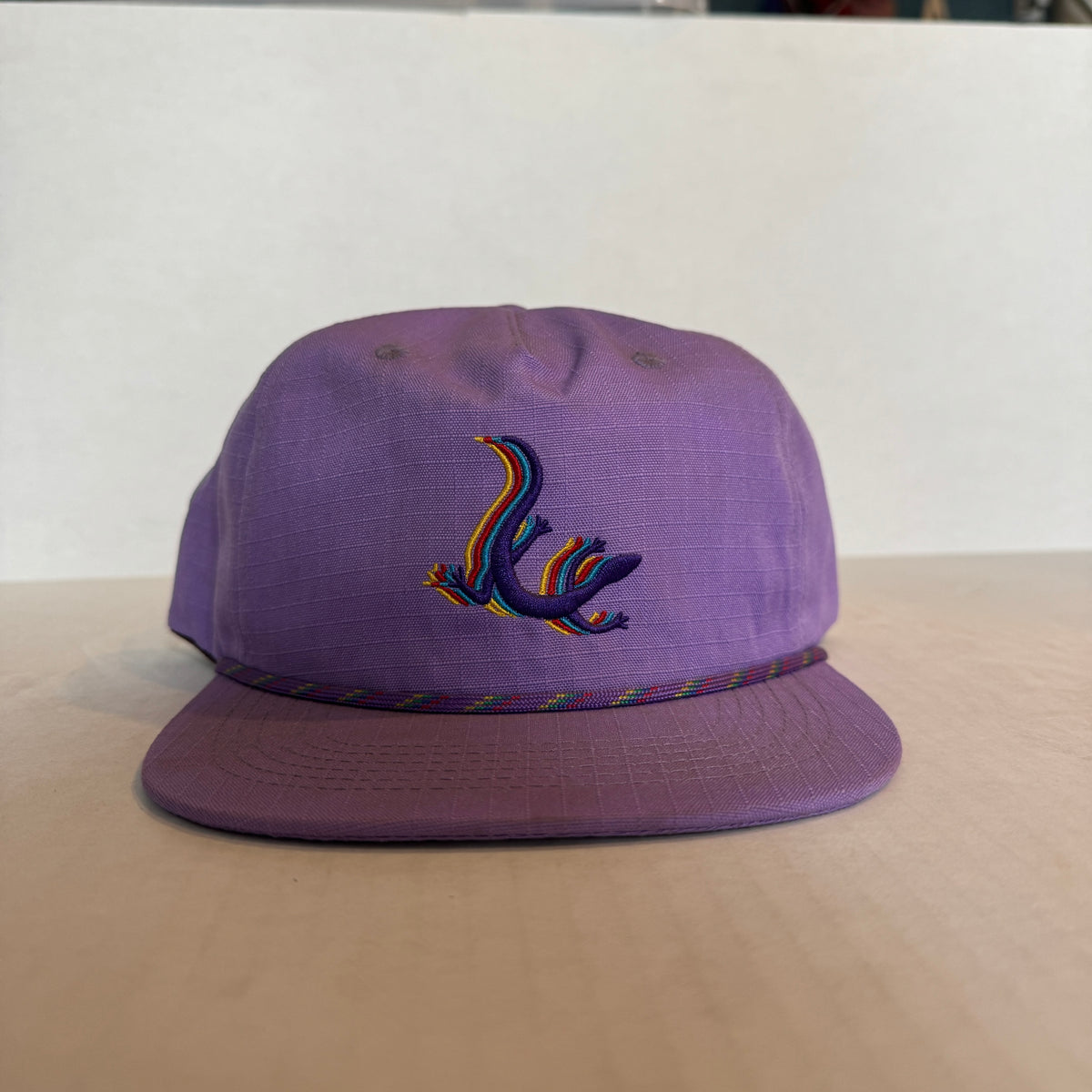 Display Hat Sale Ripstop Nylon Lizard Purple