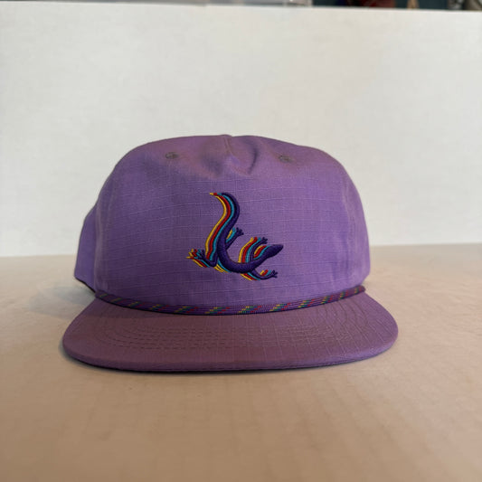 Display Hat Sale Ripstop Nylon Lizard Purple
