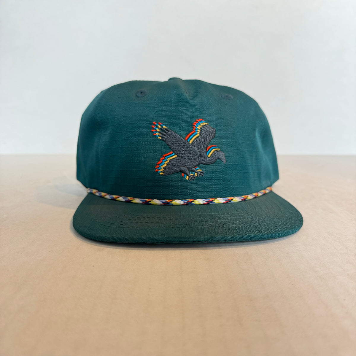 Display Hat Sale Ripstop Nylon Vultures Teal