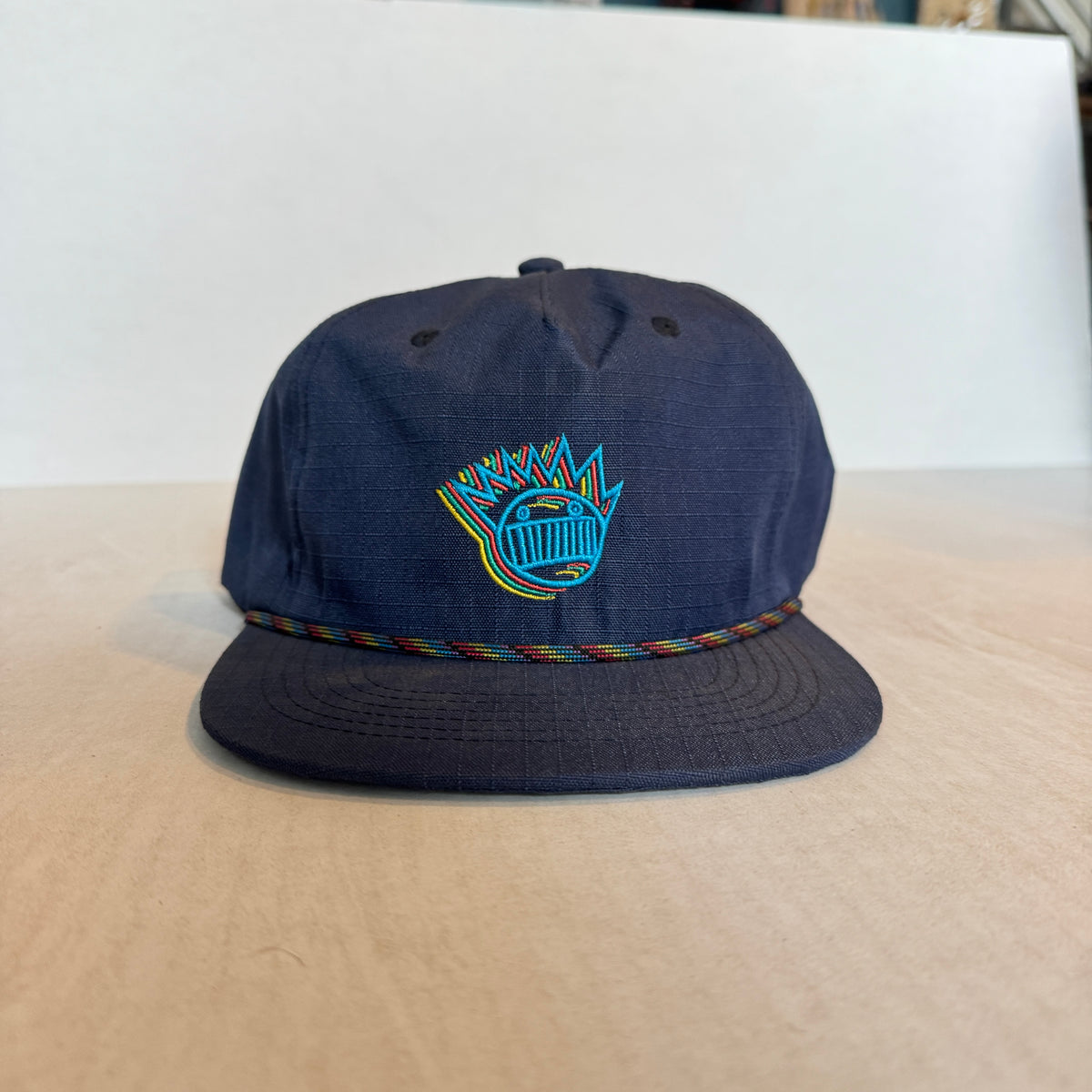 Display Hat Sale Ripstop Nylon Boognish Navy