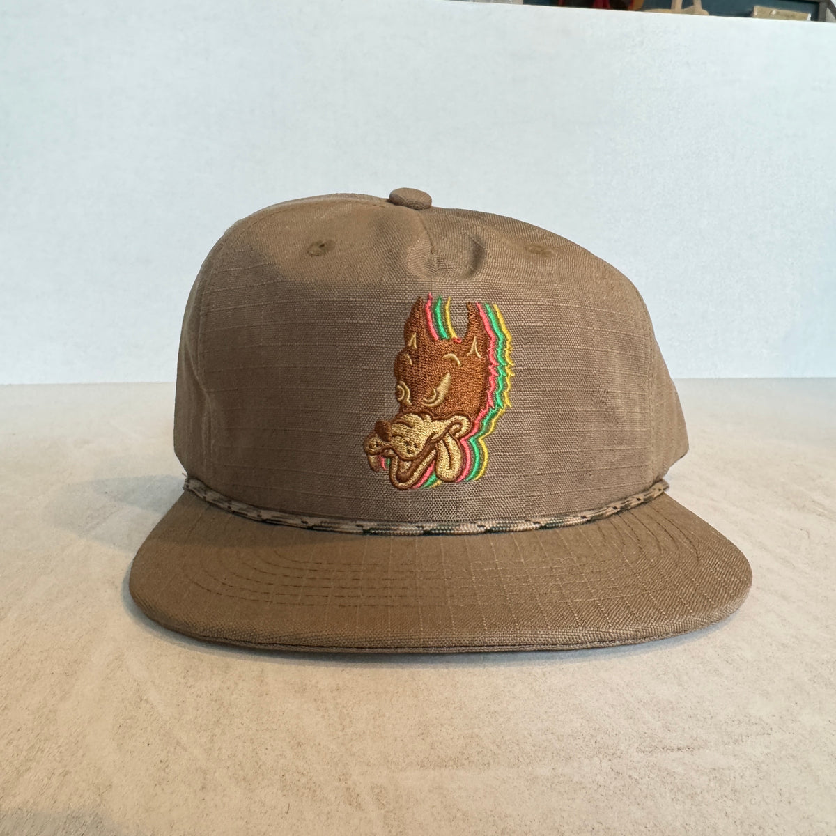 Display Hat Sale Ripstop Nylon Wolf Khaki