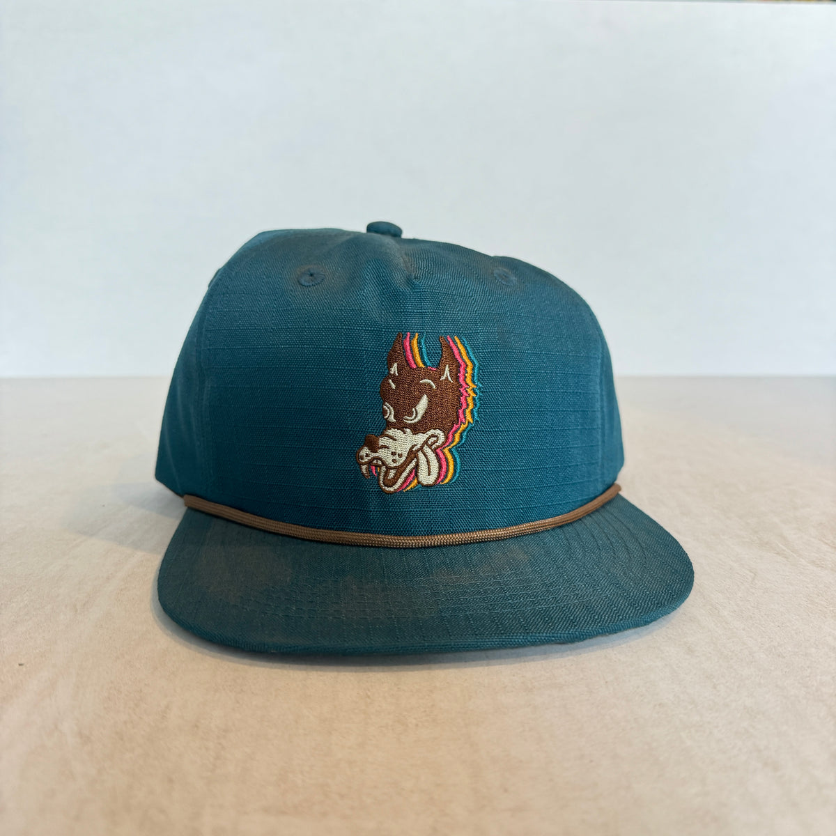 Display Hat Sale Ripstop Nylon Wolf Teal