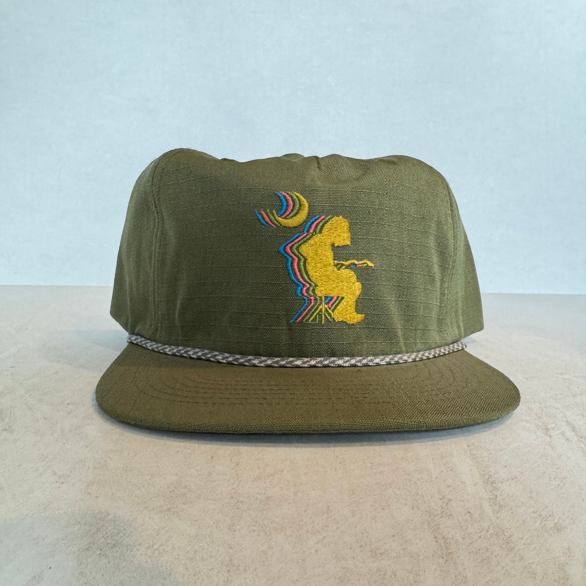 Display Hat Sale Ripstop Nylon Mikey Green