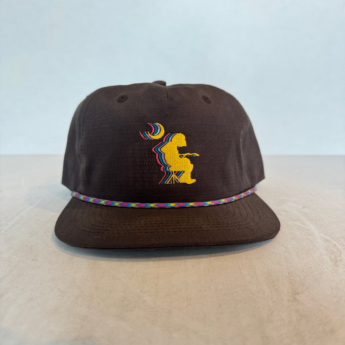 Display Hat Sale Ripstop Nylon Mikey Brown
